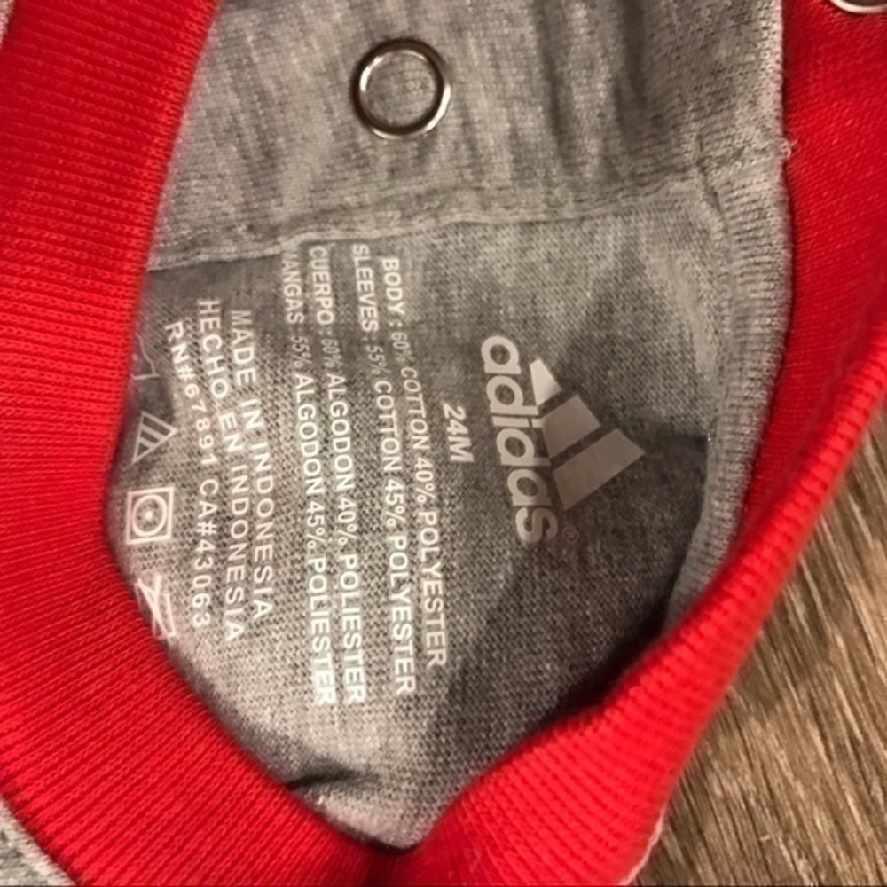 Infant Adidas Matching Set - Angels Baseball - Picture 4 of 4
